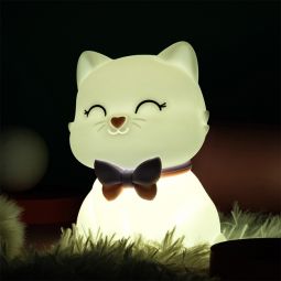 Veilleuse rechargeable Lulu la Chatte DHINK Ikaipaka jeux &