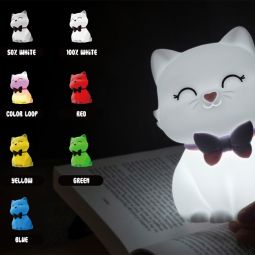 Veilleuse rechargeable Lulu la Chatte DHINK Ikaipaka jeux &