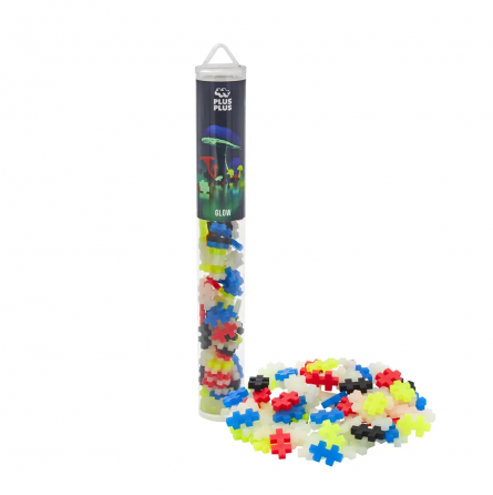 Plus-plus Tube Phosphorescent 100p Plus-Plus Ikaipaka jeux &