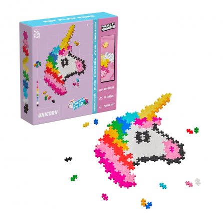 Plus-plus Puzzle Licorne 250p Plus-Plus Ikaipaka jeux & jouets