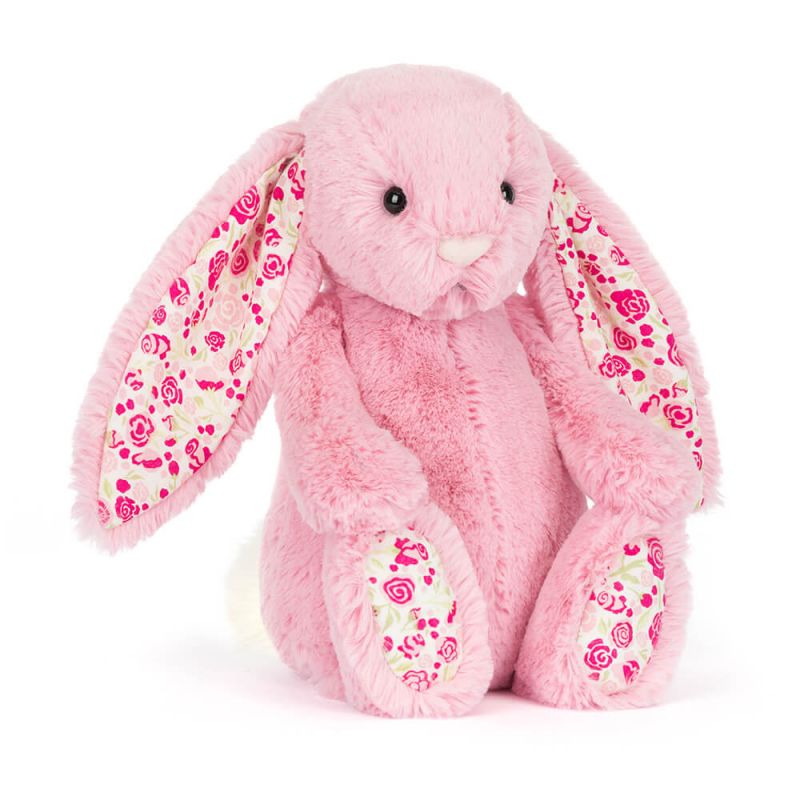 Blushkin Blossom Luxe Bunny Jellycat Jellycat Ikaipaka jeux &