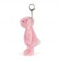 Blushkin Blossom Luxe Bunny Bag Charm Jellycat Jellycat