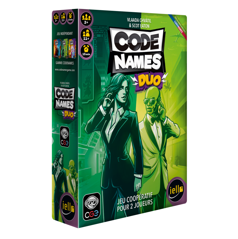 Codenames Duo edition 2025  Ikaipaka jeux & jouets Royan