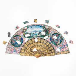 Puzzle Michèle Wilson 150 Eventail Chinois Puzzles Michèle
