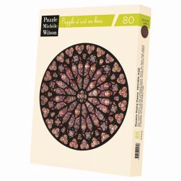 Puzzle Michèle Wilson 80 Rosace Notre Dame Puzzles Michèle