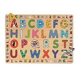 Puzzle educatif abc Djeco Ikaipaka jeux & jouets Royan