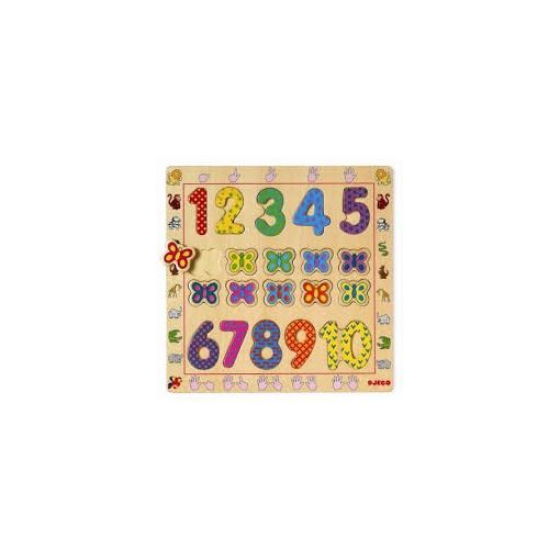 Puzzle educatif 1-10 Djeco Ikaipaka jeux & jouets Royan