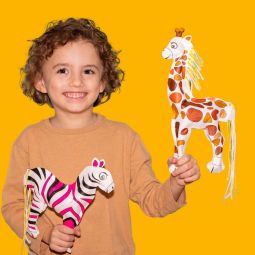 Coloriages Gonflables Kit Safari ARA Créative Ikaipaka jeux &