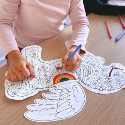 Corloriage Gonflable Licorne Géante ARA Créative Ikaipaka jeux