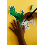 Coloriages Gonflables 2 Dinosaures ARA Créative Ikaipaka jeux &