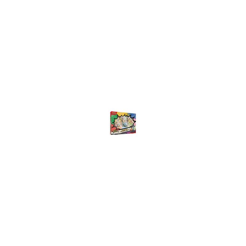 Pokémon Q126: DELUXE pin box (5 boosters + pins)  Ikaipaka jeux