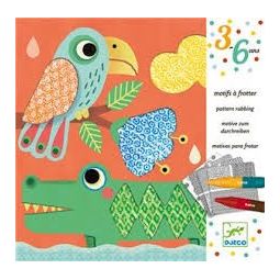 Motif a frotter les amis de magali  Ikaipaka jeux & jouets Royan