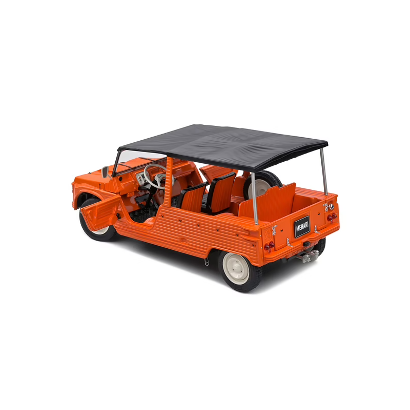 Citroëne Méhari Orange 1969 au 1/18éme  Ikaipaka jeux & jouets