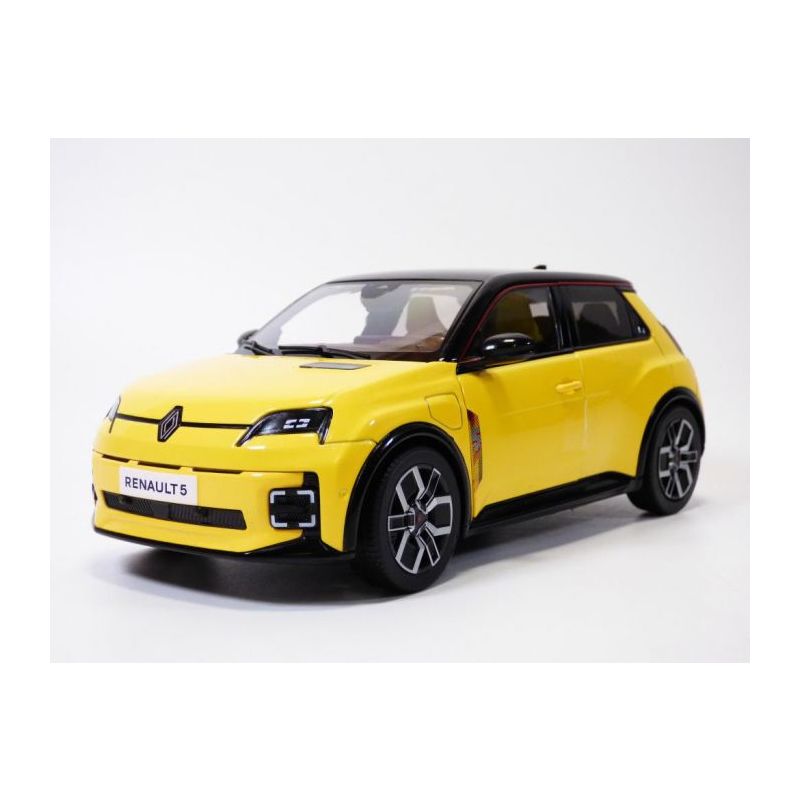 Renault 5 E jaune 1/18ème  Ikaipaka jeux & jouets Royan