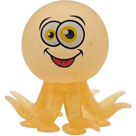 Poulpe ventouse antistress couleurs aléatoires  Ikaipaka jeux &