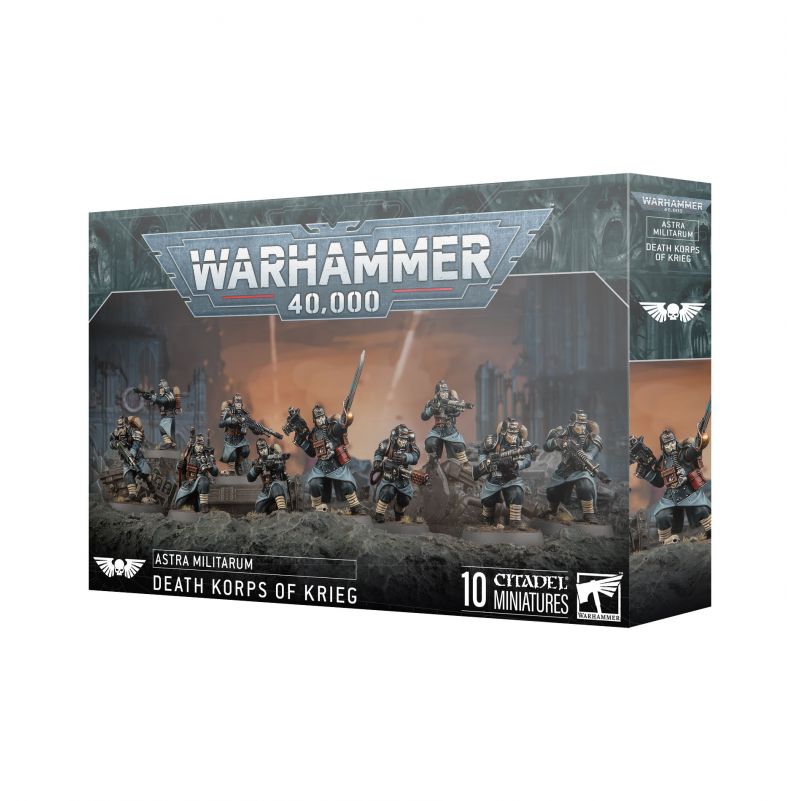 Warhammer Astra Militarum: Death Korps De Krieg  Ikaipaka jeux