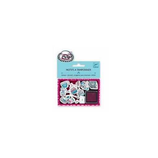 Motif à tamponner Tea time Djeco Ikaipaka jeux & jouets Royan