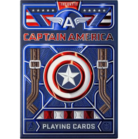 Bicycle carte Theory 11 - Captain America  Ikaipaka jeux &