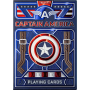 Bicycle carte Theory 11 - Captain America  Ikaipaka jeux &