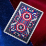 Bicycle carte Theory 11 - Captain America  Ikaipaka jeux &