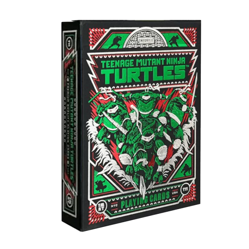 Bicycle carte Theory 11 - Tortues Ninja  Ikaipaka jeux & jouets