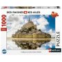 Puzzle 1000p Le Mont St Michel Nathan Ikaipaka jeux & jouets