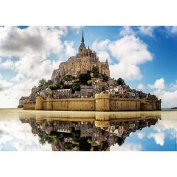 Puzzle 1000p Le Mont St Michel Nathan Ikaipaka jeux & jouets