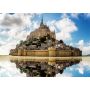Puzzle 1000p Le Mont St Michel Nathan Ikaipaka jeux & jouets