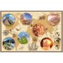 Puzzle 3000p Merveilles du Monde Moderne Nathan Ikaipaka jeux &