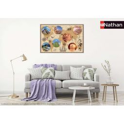 Puzzle 3000p Merveilles du Monde Moderne Nathan Ikaipaka jeux &