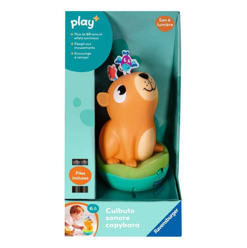Culbuto sonore Capybara Ravensburger Ikaipaka jeux & jouets