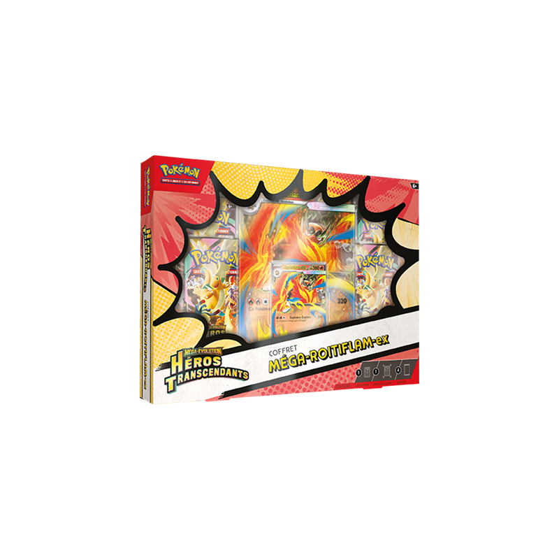 Pokémon Q126: Coffret EX (4 boosters) Heros transcendant
