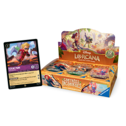 Disney Lorcana Set 12 Display 24 Booster Contrées Inconnues