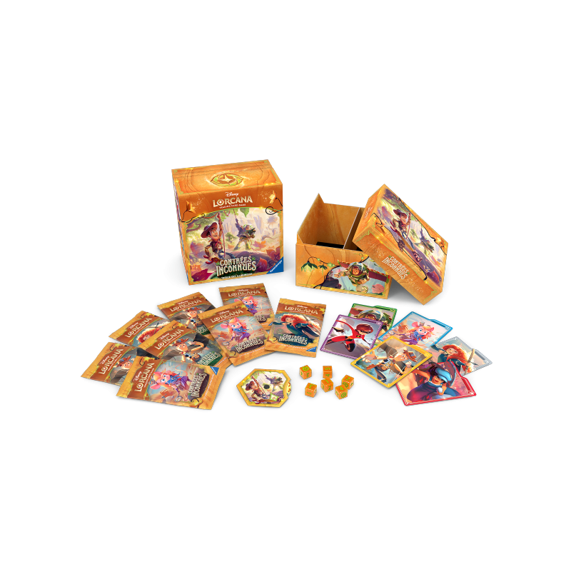 Disney Lorcana Set 12 Trove-Pack Contrées Inconnues