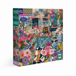 Puzzle 1000p English Flower Shop Eeboo Eeboo Ikaipaka jeux &