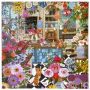 Puzzle 1000p English Flower Shop Eeboo Eeboo Ikaipaka jeux &