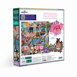 Puzzle 1000p English Flower Shop Eeboo Eeboo Ikaipaka jeux &