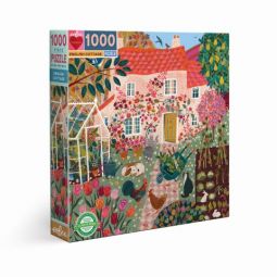 Puzzle 1000p English Cottage Eeboo Eeboo Ikaipaka jeux & jouets