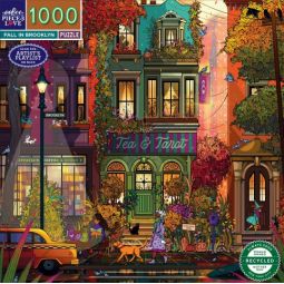 Puzzle 1000p Fall in Brooklyn Eeboo Eeboo Ikaipaka jeux &
