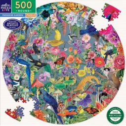Puzzle 500p Paradise Garden Eeboo Eeboo Ikaipaka jeux & jouets