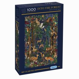 Puzzle 1000p Into the Forest Gibson The art file GIBSON