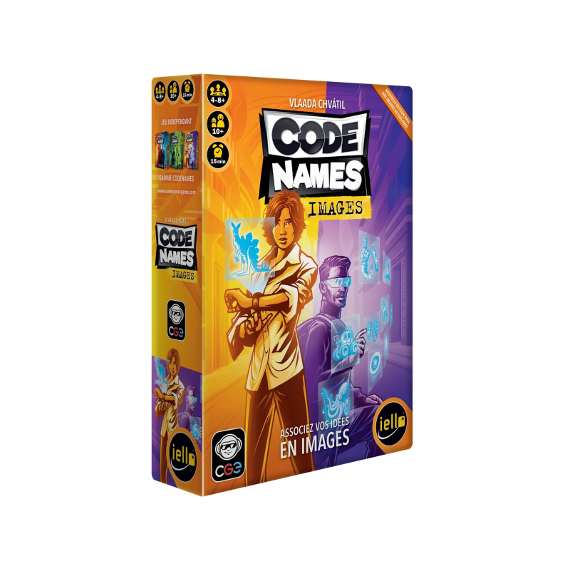 Codenames Images (version 2025) Iello Ikaipaka jeux & jouets