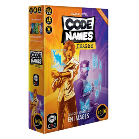 Codenames Images (version 2025) Iello Ikaipaka jeux & jouets