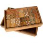Domino Bois 28 pièces (double 6)  Ikaipaka jeux & jouets Royan
