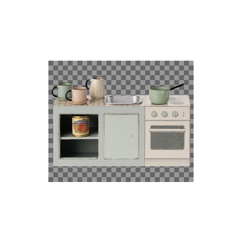 Maileg Comptoir de cuisine Souris Maileg Ikaipaka jeux & jouets