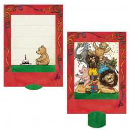 Carte Vivante Anniversaire Ourson Curiosi Ikaipaka jeux &