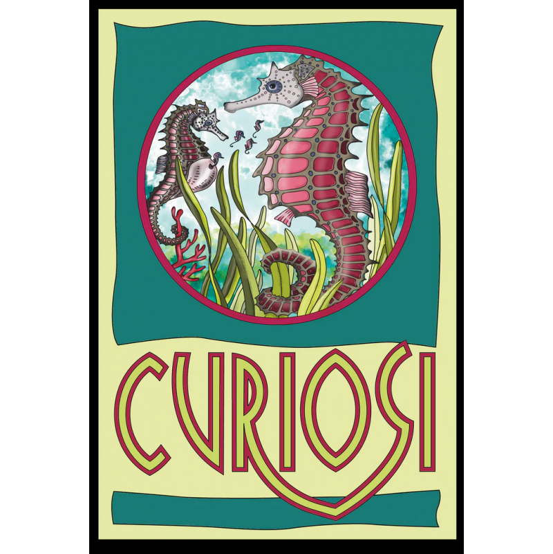 Puzzle 33p Mini Hippocampe Curiosi Curiosi Ikaipaka jeux &