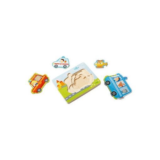 Puzzle en bois pin pon pin pon! Haba Ikaipaka jeux & jouets