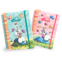 Diddl Cahier à spirale A5 élastiques à paillettes Diddl