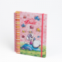 Diddl Cahier à spirale A5 élastiques à paillettes Diddl